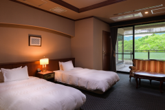 露天風呂付　ツイン