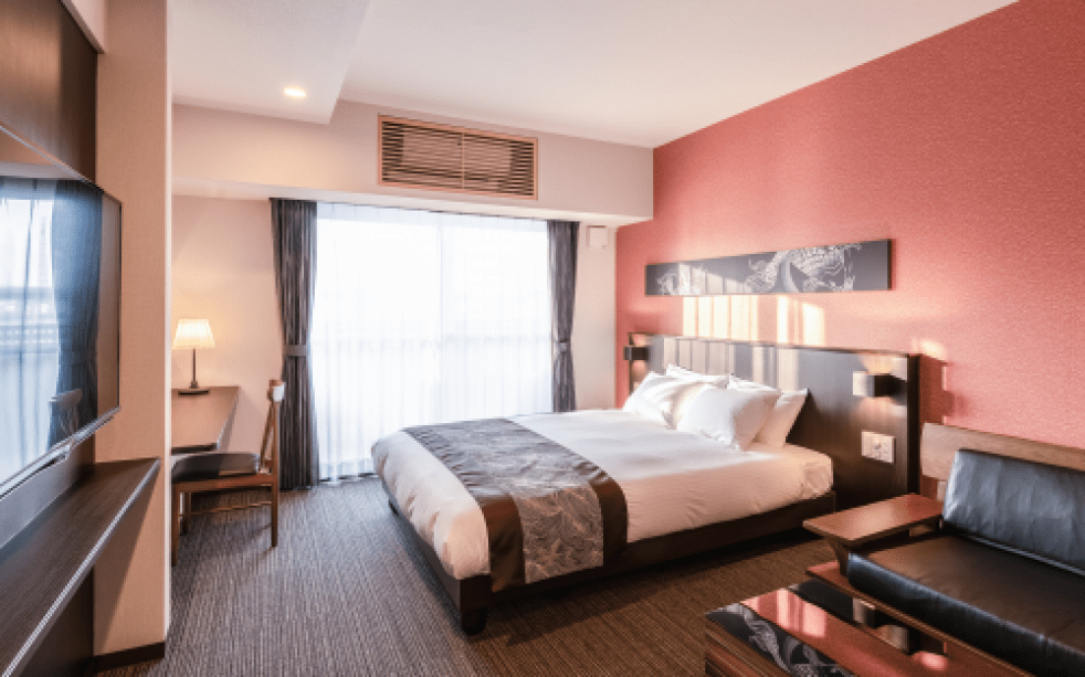 クイーンベッドで2名ゆったりスーペリアプラン