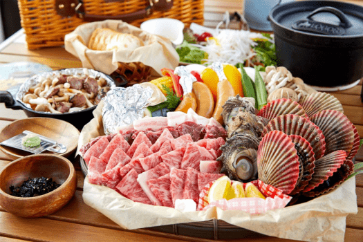 【One night with two meals】Mie Brand Glamping Plan【Luxury BBQ】