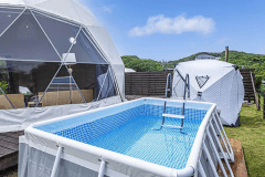 デラックス4ベッド【プライベートプール/テントサウナ付き】