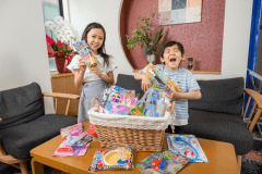 お子様のウエルカムおもちゃ　たくさんのおもちゃからお選びいただけます。