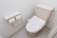 和室トイレ　温水洗浄便座