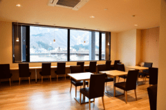 レストランから見た風景です