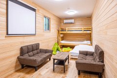 ドッグラン付きスイートキャビン