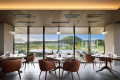 [ray dining]
Enjoy the charm of Goto and its finest local ingredients in a luxurious setting with breathtaking views of Onidake, the island’s iconic volcano, and the ocean.