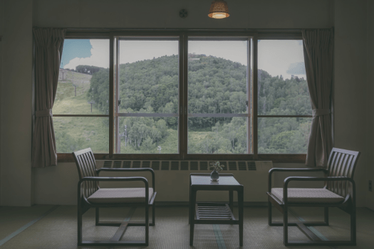 Japanese Room - Ski slopes View - Toilet only