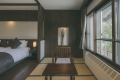 Japanese Modern Room with 2 single beds - Ski slopes View - Toilet only Japanese Modern Room with 2 single beds - Ski slopes View - Toilet only