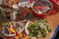 【1泊昼食のみ】≪冬期限定≫こたつで鍋BBQランチ ～12時チェックイン＆サウナ付～＜リビエラ逗子マリーナ＞