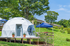 【お子様無料】小学生以下が対象！大自然を満喫する絶景グランピング楽しむ非日常空間〈選べるお食事〉