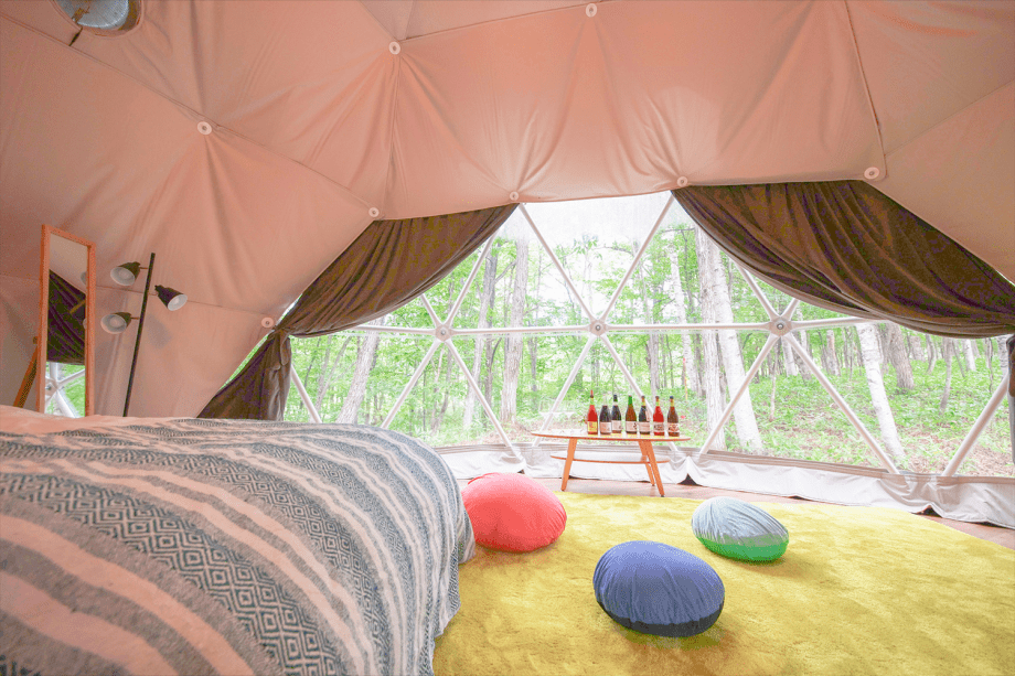 【卒業旅行に♪学生さん応援】学割料金＆選べるアウトドア体験付き♪グランピングで思い出作り！＜2食付＞