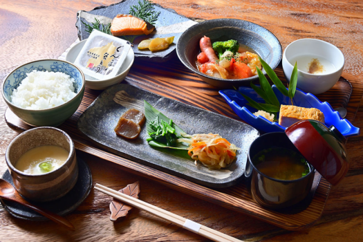 里山の朝ごはん