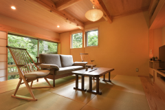 離れ 露天風呂付き客室〈おだまき〉