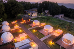 【Quad-クアッド-】4ベッド・直径6ｍドーム型テント〔R5〕