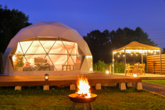 【Suite-スイート-】2ベッド・直径6ｍドーム型テント〔R1〕