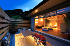 【大型犬OK】露天風呂＋BBQデッキ付「離れVilla」