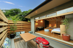 露天風呂＋BBQデッキ付・自然とプライベートを満喫する「離れVilla」