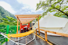 リバーサイド・コットンテントLL<ハンモック付き>