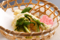 【春のお料理】揚物（山菜天婦羅～筍、こごみ、タラの芽、ししのとう～）