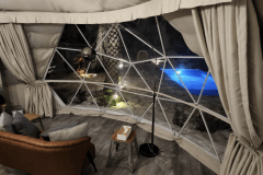 お部屋からのプールビュー