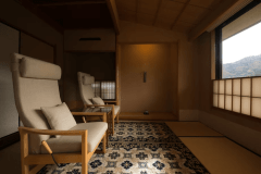 景色を眺めながら、ゆったりひと息