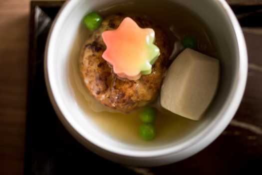 ゲストラウンジ「八坂リビング」和朝食（イメージ）