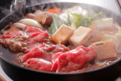 ダイニング「清水茶寮」すき焼き懐石（イメージ）