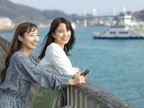 ■周辺観光■穏やかな「尾道水道」に沿ってぶらり。尾道の景色を楽しめる定番コース！
