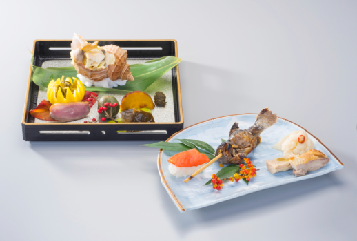 【夕食部屋食】【スタンダードプラン】板前主人が作る四季の創作料理を堪能♪