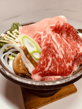 【群馬のすき焼きプラン】上州の牛と豚の饗宴♪