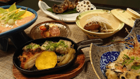 【夕食部屋食】【スタンダードプラン】板前主人が作る四季の創作料理を堪能♪