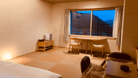 【禁煙】湖側和室　エアウィーブ高機能布団でごろ寝