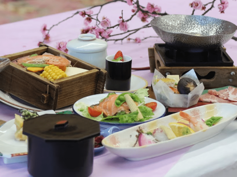 ＜8月限定＞【焼酎バー＆庭園露天風呂貸切付】【日田会席】