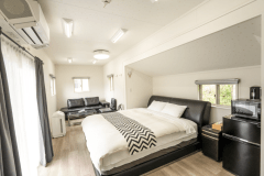 【グランピングキャビン type King-Brown】1ベッド・キャビン