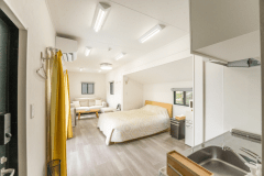 【グランピングキャビン type Queen-White】1ベッド・キャビン