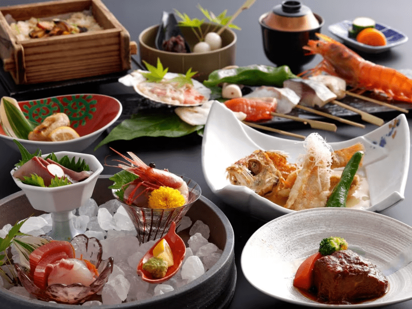 【特選◆炭火炙り会席】炭火と囲炉裏で炙りの魅力を堪能！お料理グレードアッププラン