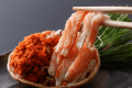 【1泊2食】★プロ厳選★超特大!生ズワイガニ<姿1kg>デラックスカニコース/セコガニ・お造り付 【1泊2食】★プロ厳選★超特大!生ズワイガニ<姿1kg>デラックスカニコース/セコガニ・お造り付