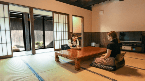 和室10〜12畳　お庭に広々客室露天風呂付