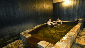 「客室露天風呂付」和室８畳＋１２畳