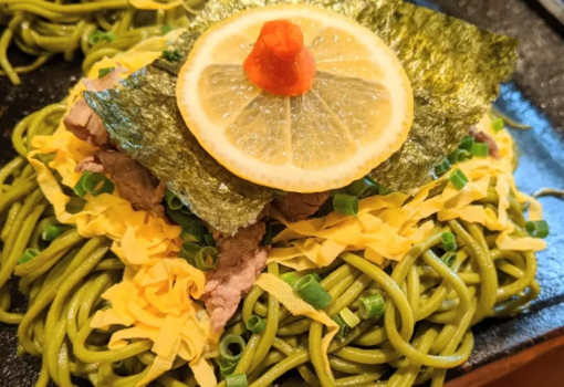 瓦焼きそば