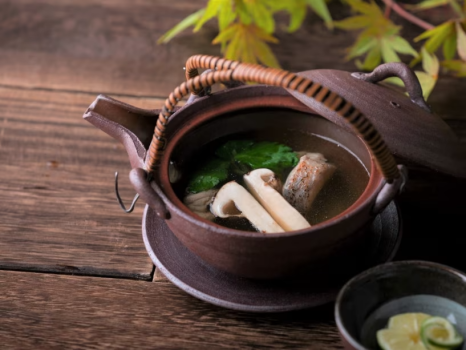 松茸土瓶蒸し（一例）