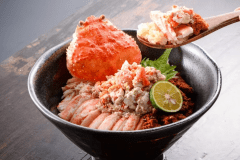 ＜2食付＞福井の贅沢冬休み！豪華せいこ丼＆地魚の御造りコースと越前海岸一望する海景ジャグジーの貸別荘