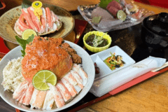 ＜2食付＞福井の冬の味覚を堪能！越前蟹夫婦コースと海景ジャグジーの貸別荘で過ごすグルメバカンス