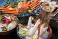 ＜2食付＞福井の冬の贅を尽くした越前蟹フルコースと海景ジャグジーの貸別荘で過ごす極上バカンス