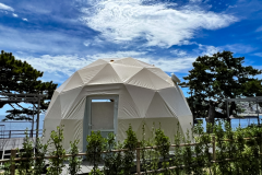 【オーシャンドーム】2ベッド・38㎡＜TSUKI＞ドーム型テント