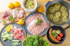 【ヴィラ専用／1泊2食・お部屋食プラン】≪Relaxed stay≫”ゆったり部屋食プラン”～塩だし柑橘しゃぶしゃぶをゆっくり気ままに客室でご堪能 オーシャンフロントの絶景で”リゾートステイ”～