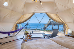 【オーシャンドーム】2ベッド・38㎡＜TSUKI＞ドーム型テント