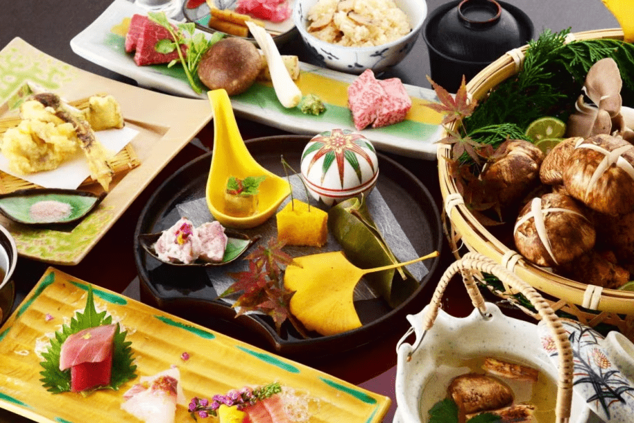 松茸づくし会席　※画像はイメージになります。