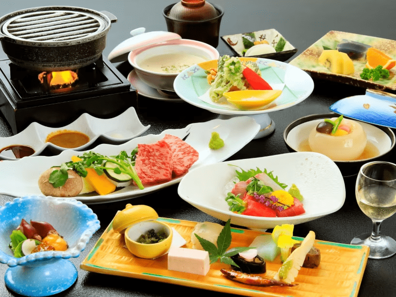 【夕食】