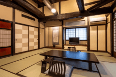 【明治の梁】古民家風スイート山ぼうし庵・ひとり静