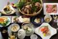 松茸会席（例）焼松茸一人1本